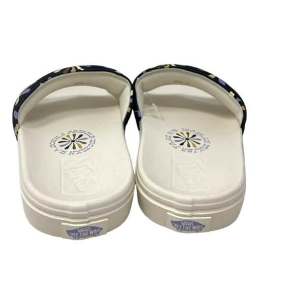 🔥HOT SALE🔥VANS La Costa Slide Beige Floral Sandals Men’s Size VN0A5HFEBBG - Picture 6 of 9